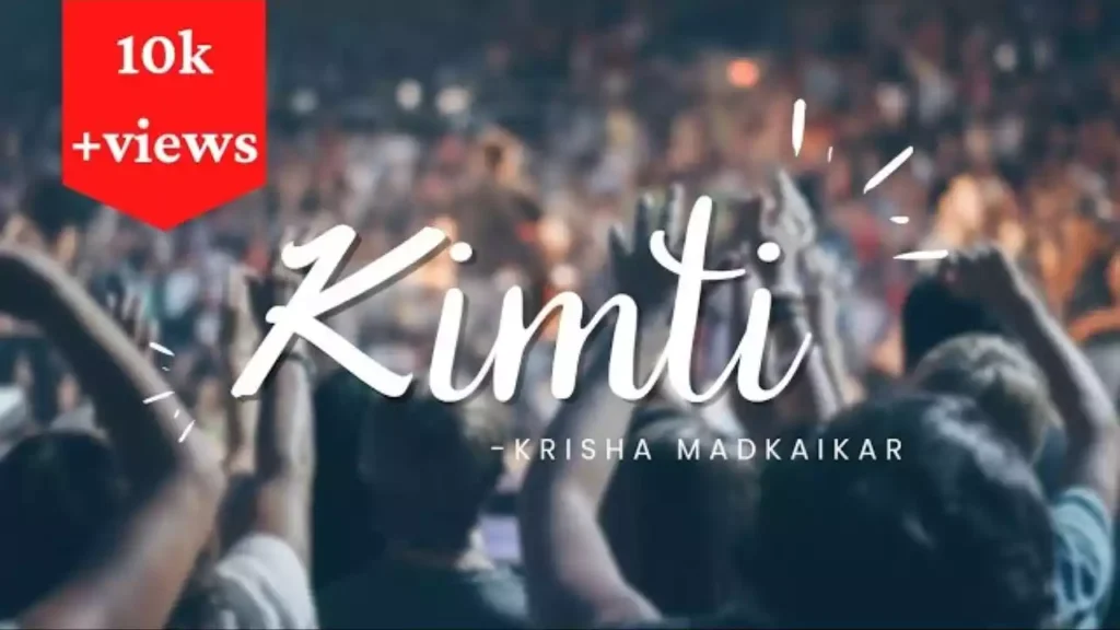 Mere Yeshu Ke Liye Main Hun Kimti Lyrics Krisha Madkaikar