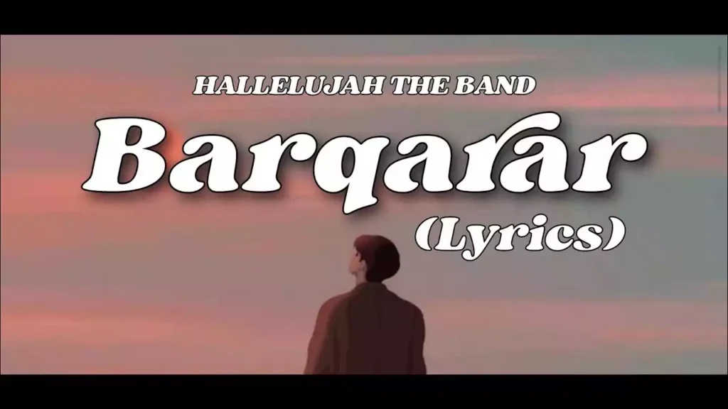Ponchhta Wo Aansu Mere Lyrics (Barqaraar Lyrics) Ponchhta Wo Aansu Mere Lyrics (Barqaraar Lyrics) Hallelujah The Band